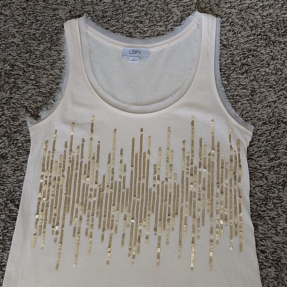 Loft Sequin Tank - image 4